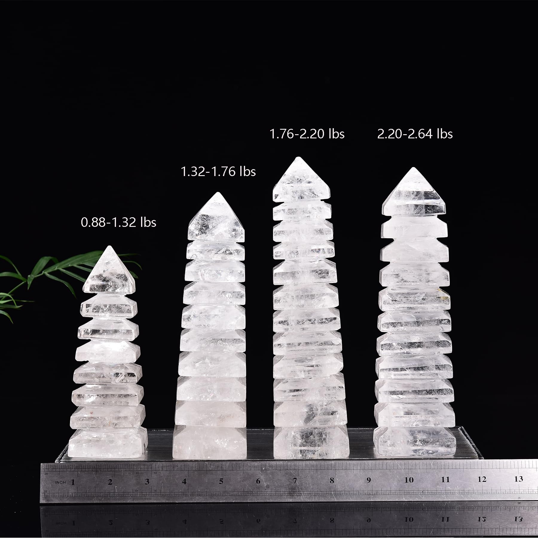 JIC Gem crystal tower for office decor enhances focus and ambiance