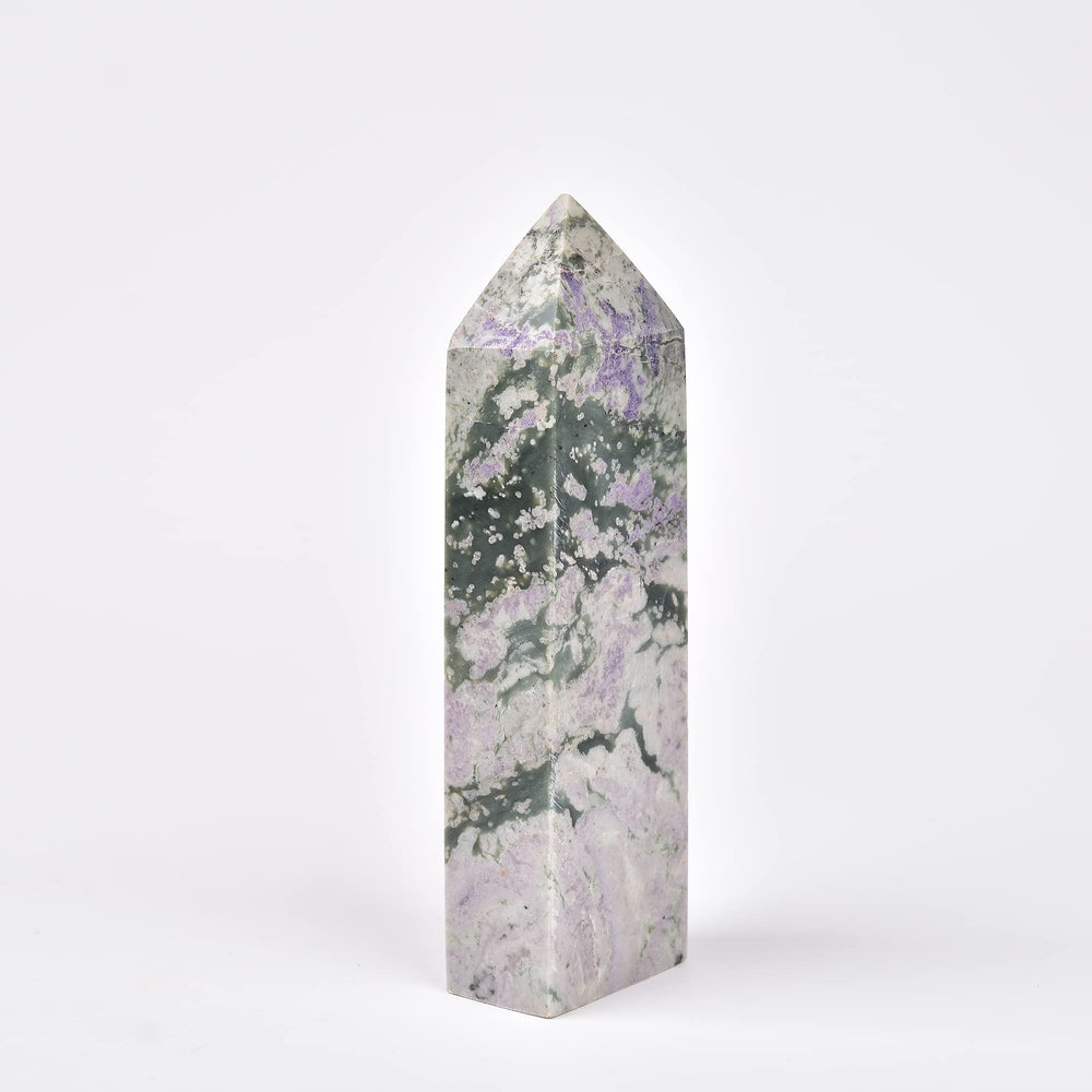 JIC Gem crystal wand ideal for Reiki and grid work