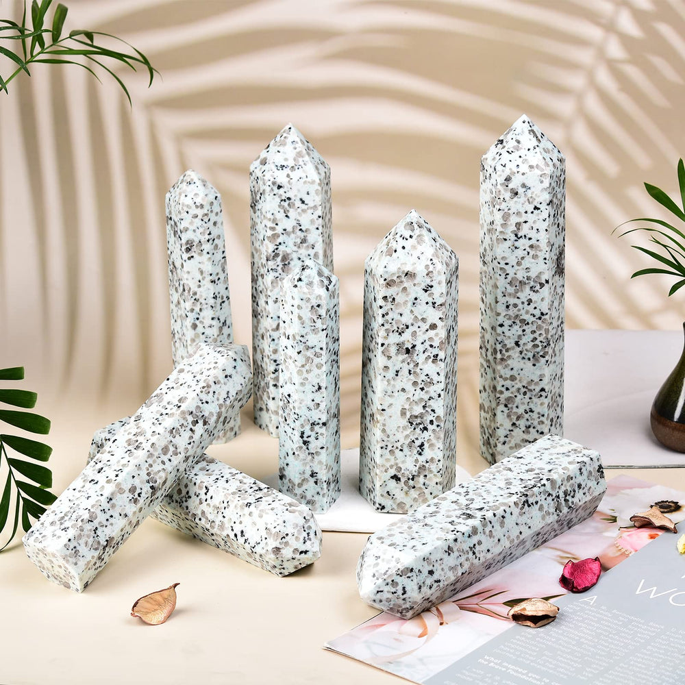 JIC Gem feng shui crystal tower enhances spatial harmony.