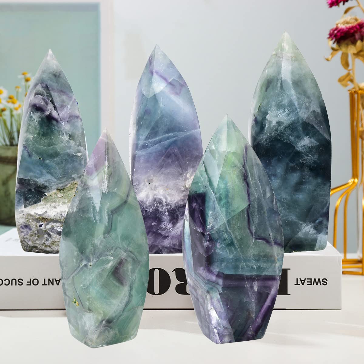 JIC Gem fluorite crystal offers unique color variations for collectors