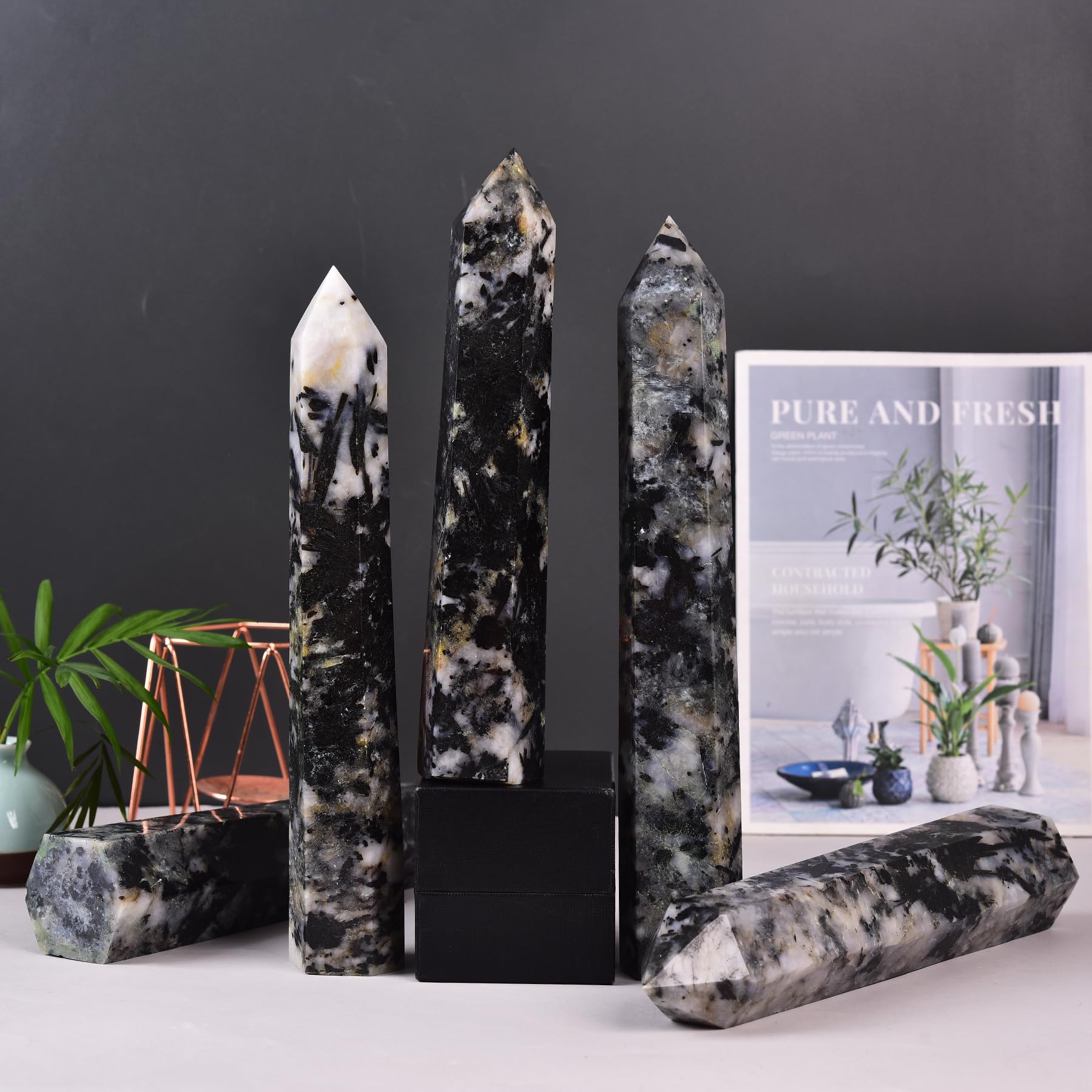 JIC Gem gift-ready crystal wand for beginners and collectors.