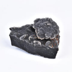 JIC Gem gray sphalerite crystal cluster closeup shows natural color variations