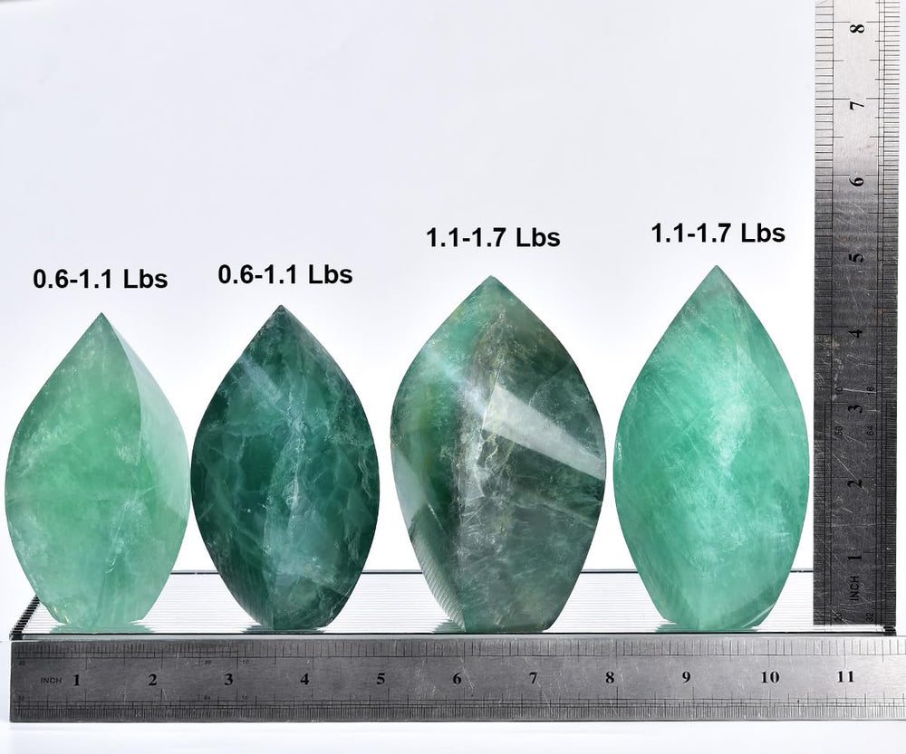 JIC Gem green fluorite gift-ready crystal ideal for collectors