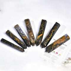 JIC Gem healing crystal wand ideal for Reiki and grid work.