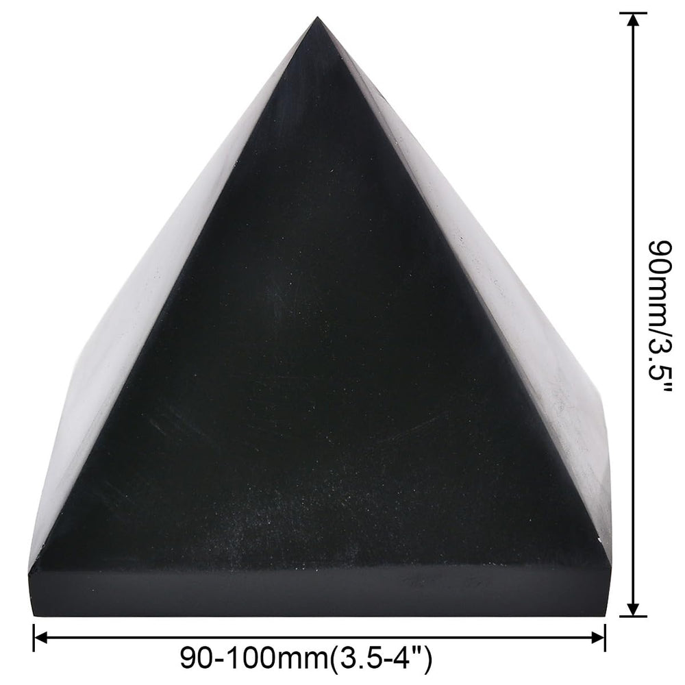 JIC Gem pyramid on a clean desk creates a peaceful workspace vibe