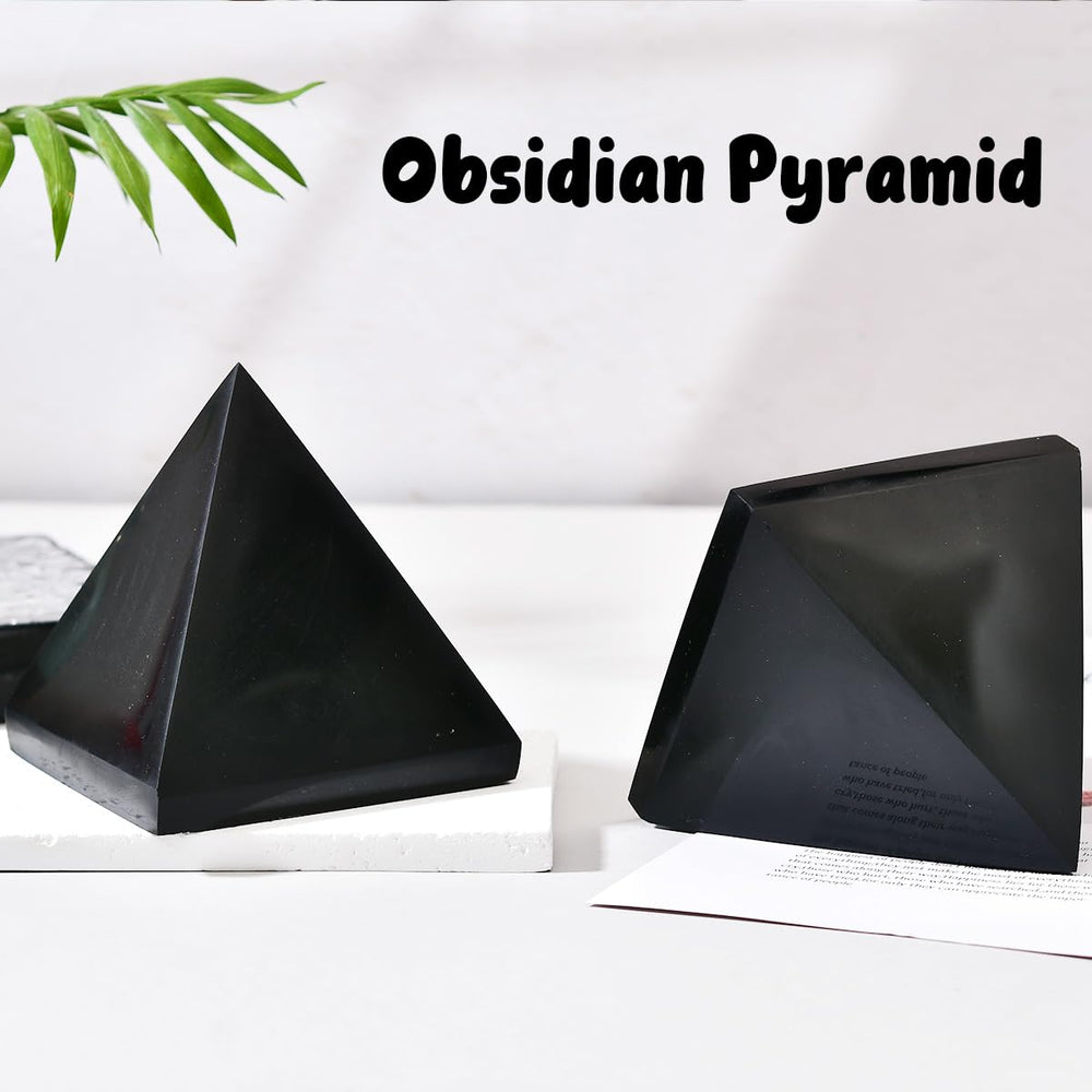 In meditation space, the pyramid supports focused energy during practice