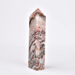 JIC Gem large gemstone crystal points enhances chakra balance.