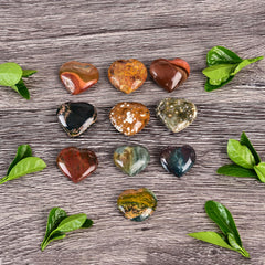JIC Gem heart stones make a thoughtful gift for crystal lovers