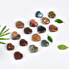 JIC Gem Madagascar-origin Ocean Jasper stones for reflective energy