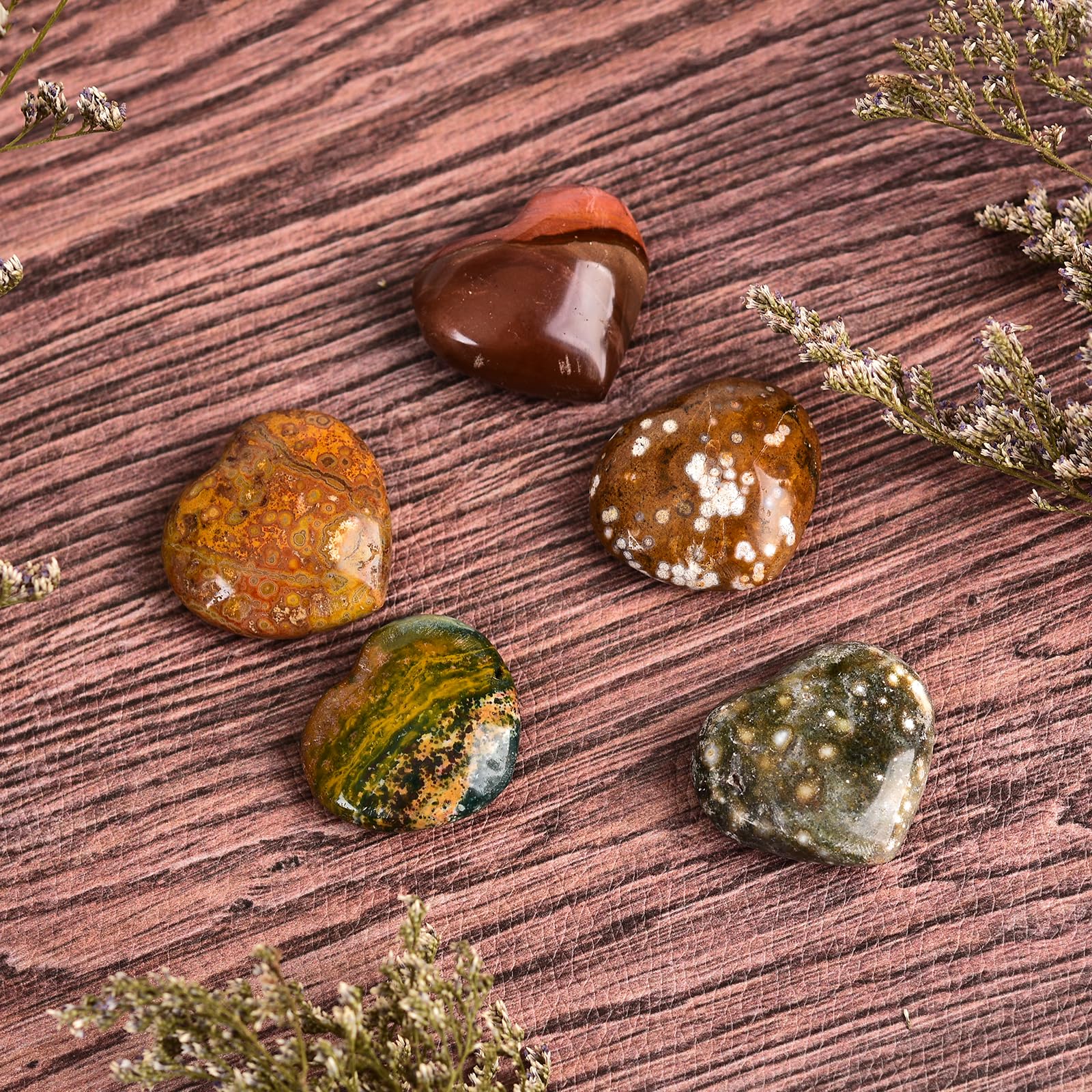 JIC Gem palm-size crystals fit in your hand for on-the-go calm