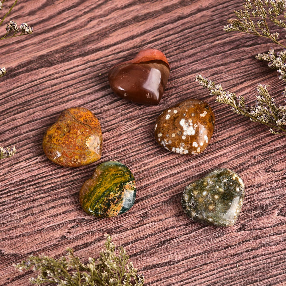 JIC Gem palm-size crystals fit in your hand for on-the-go calm