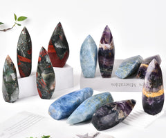 JIC Gem office desk crystal tower may promote focus and calm