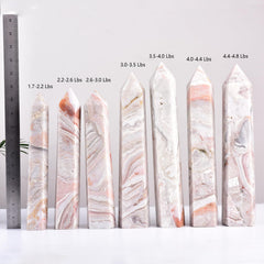 JIC Gem meditation crystal tower perfect as a home decor focal point.