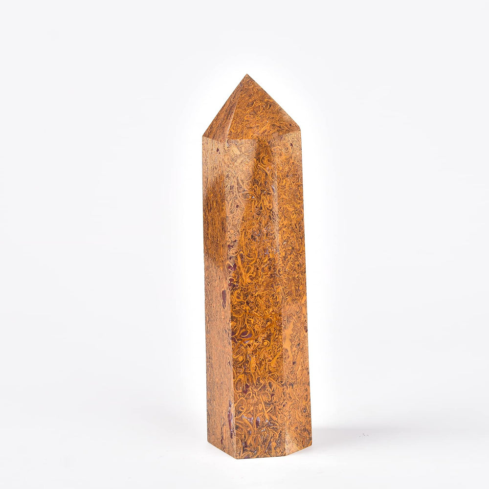 JIC Gem Reiki and meditation energy wand in warm glow