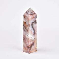 JIC Gem single terminated agate point aids directional focus in rituals.