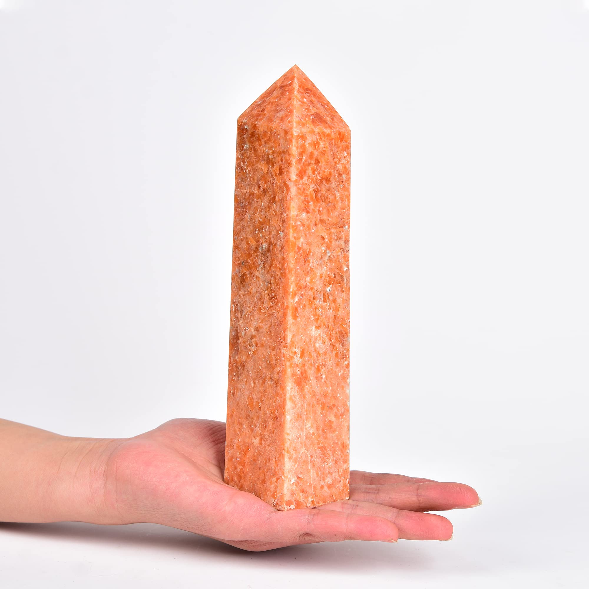 JIC Gem Sunstone Tower full view reveals warm glow for uplifting ambiance