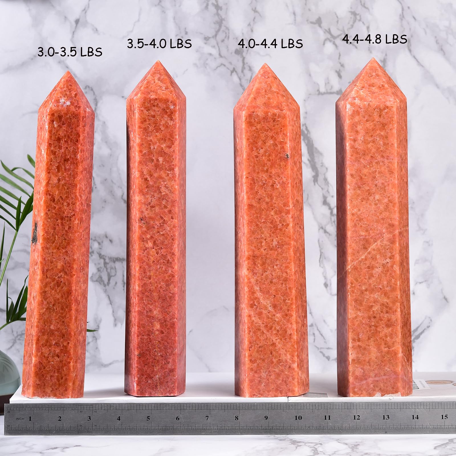 JIC Gem Sunstone Wand desk decor adds warm energy during work