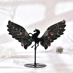 JIC Gem jade unicorn wings make a thoughtful gift for crystal collectors.