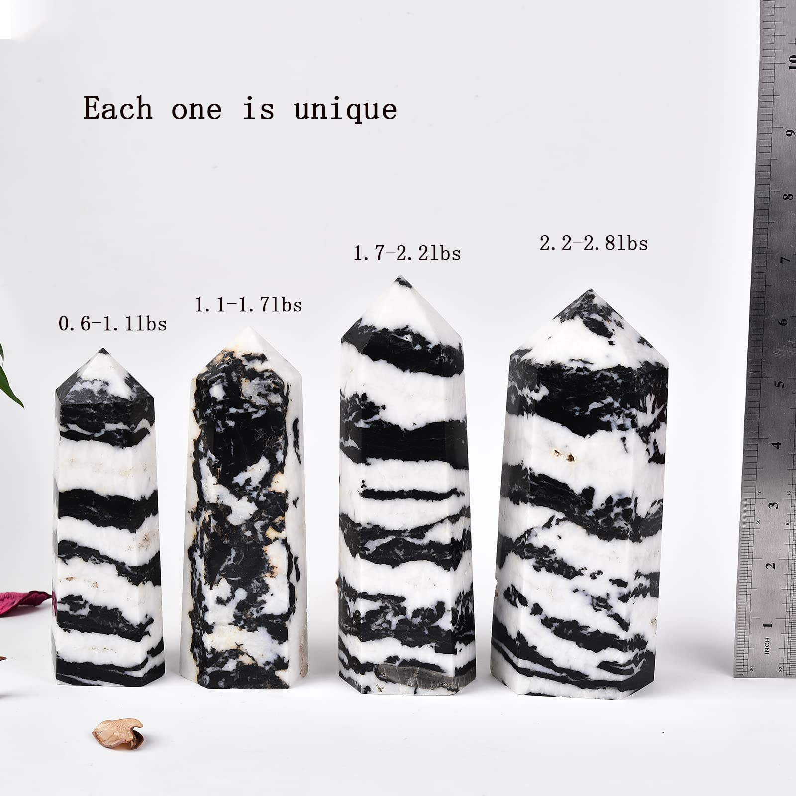 Zebra Jasper wand in a serene room enhances meditation space