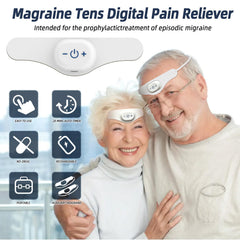 JICHAMOXY headband with rechargeable battery for convenient at home relief