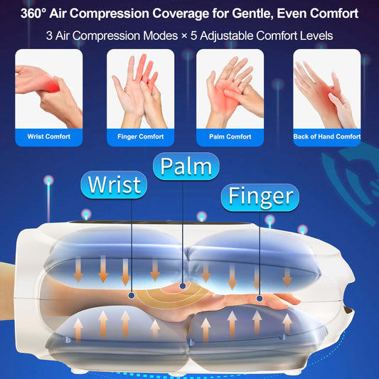 JIEJUNJIE cordless massager in compact form ideal for travel.