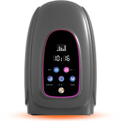 JIEJUNJIE hand-wrist massager with heat in use providing soothing relief.