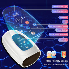 JIEJUNJIE rechargeable battery powers cordless operation anywhere.