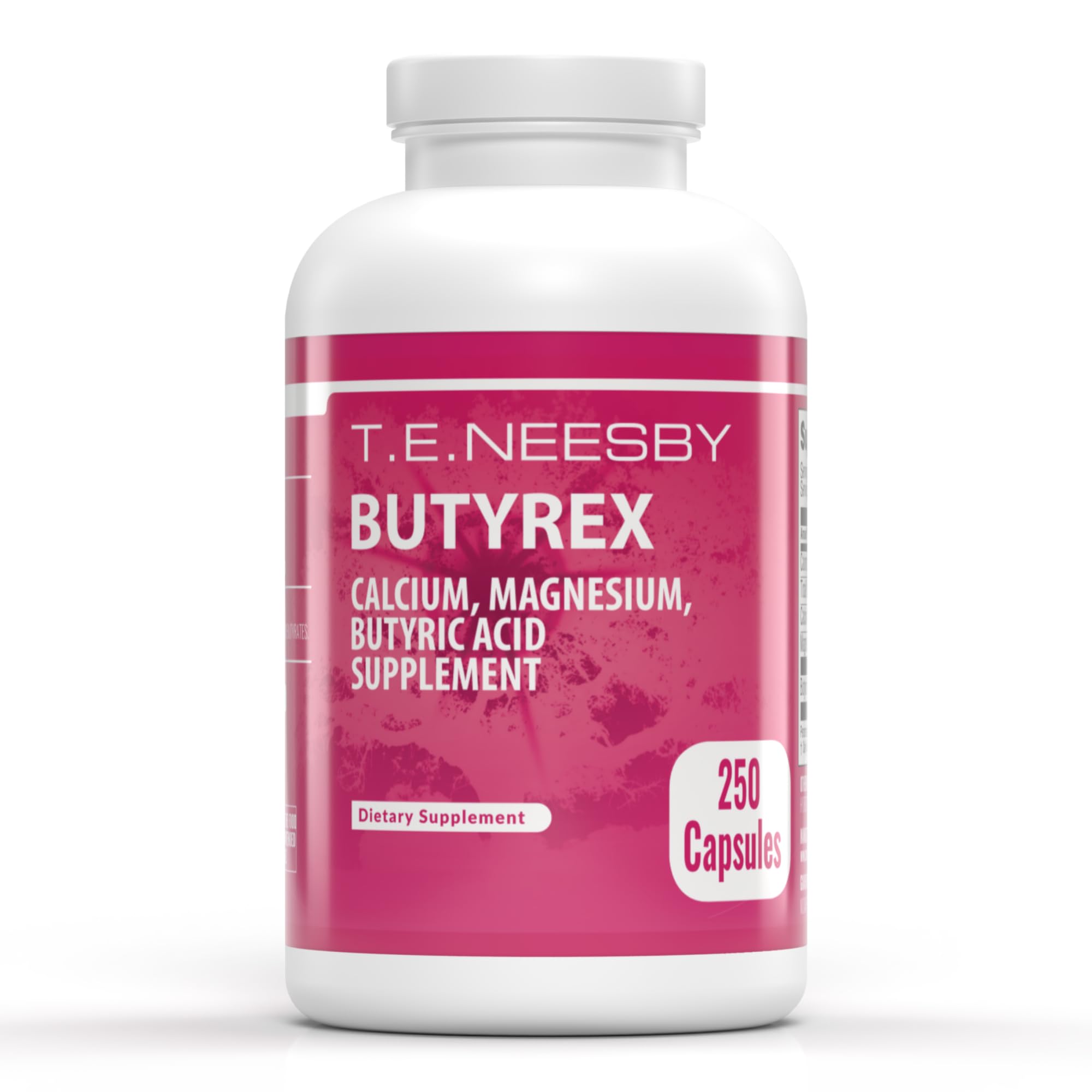 Jigsaw Health Butyrex bottle front: gut health supplement