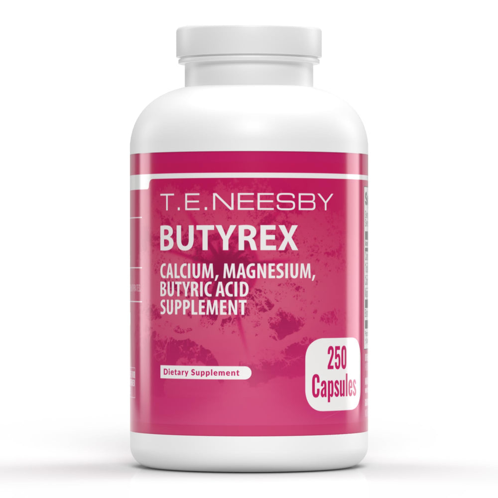 Jigsaw Health Butyrex bottle front: gut health supplement