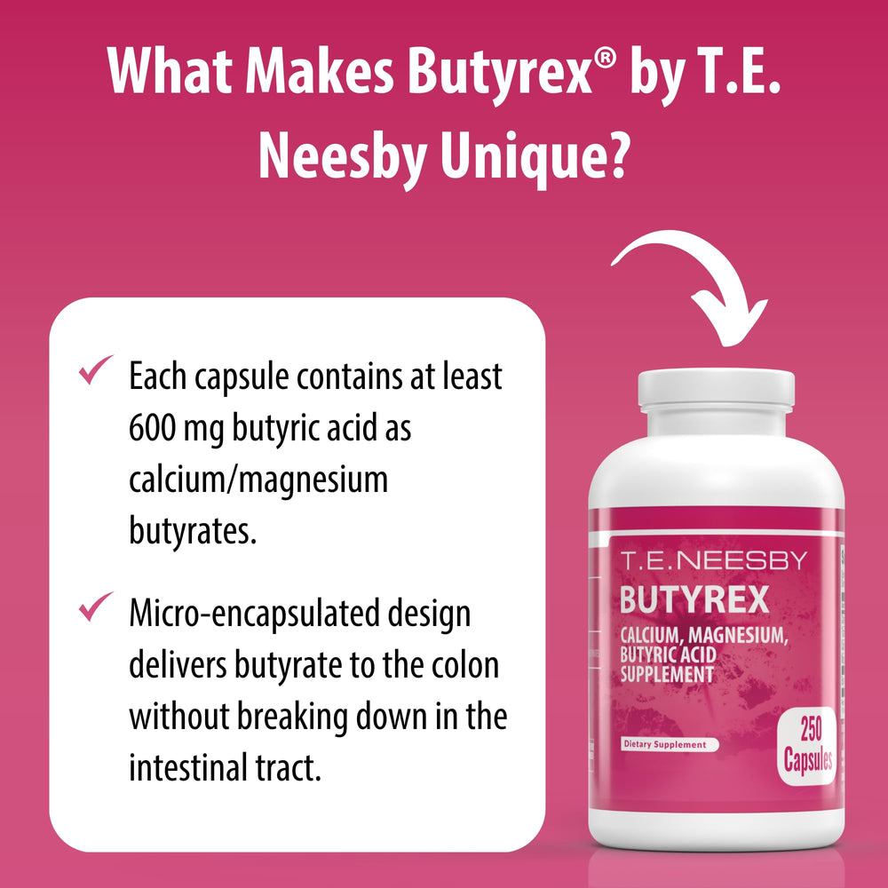 Butyrex colon-delivery focus image supports gut health
