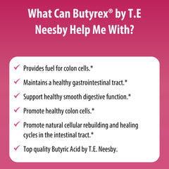 Butyrex gut health concept image with Jigsaw Health branding