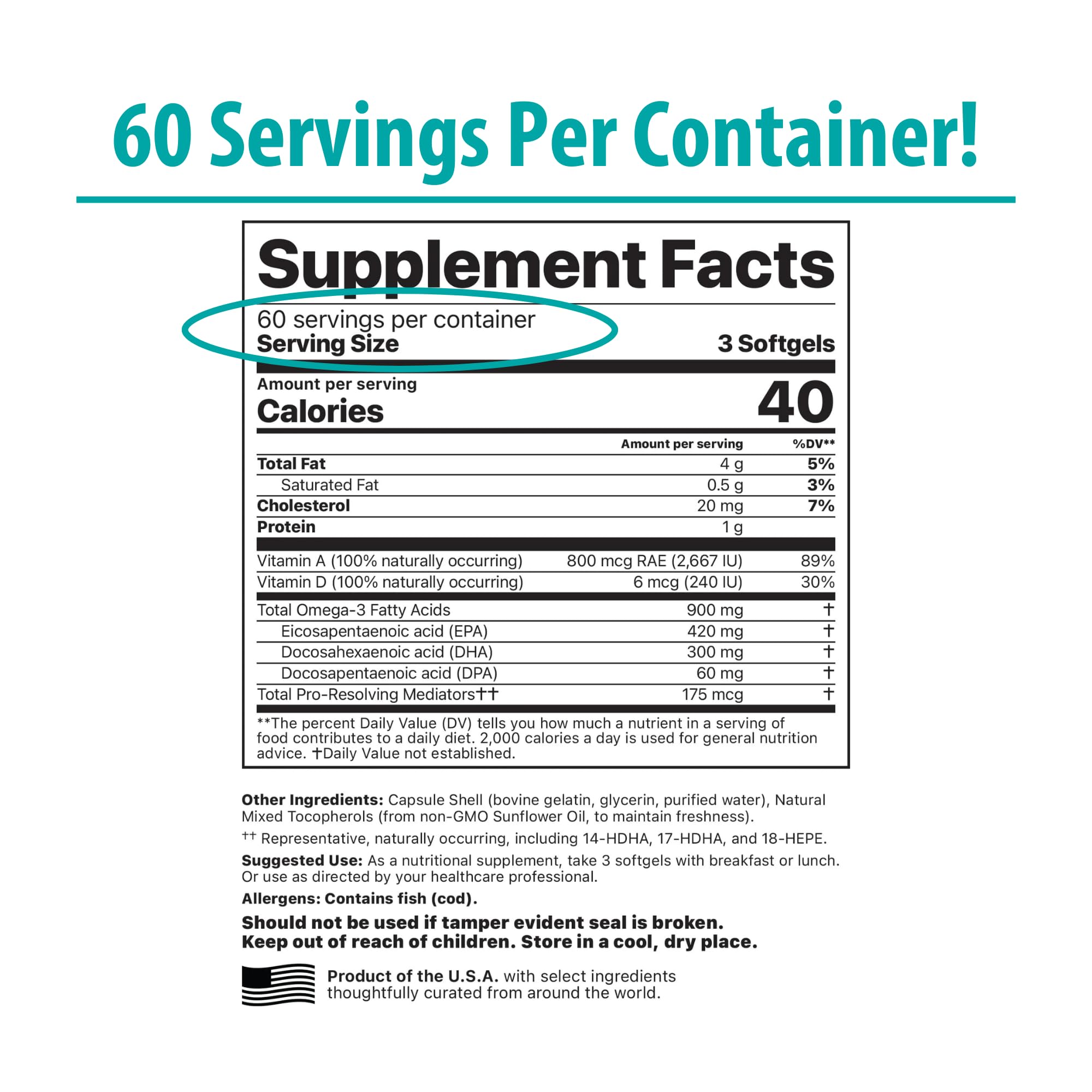 Jigsaw Health cod liver oil softgels close-up showing convenient packaging.