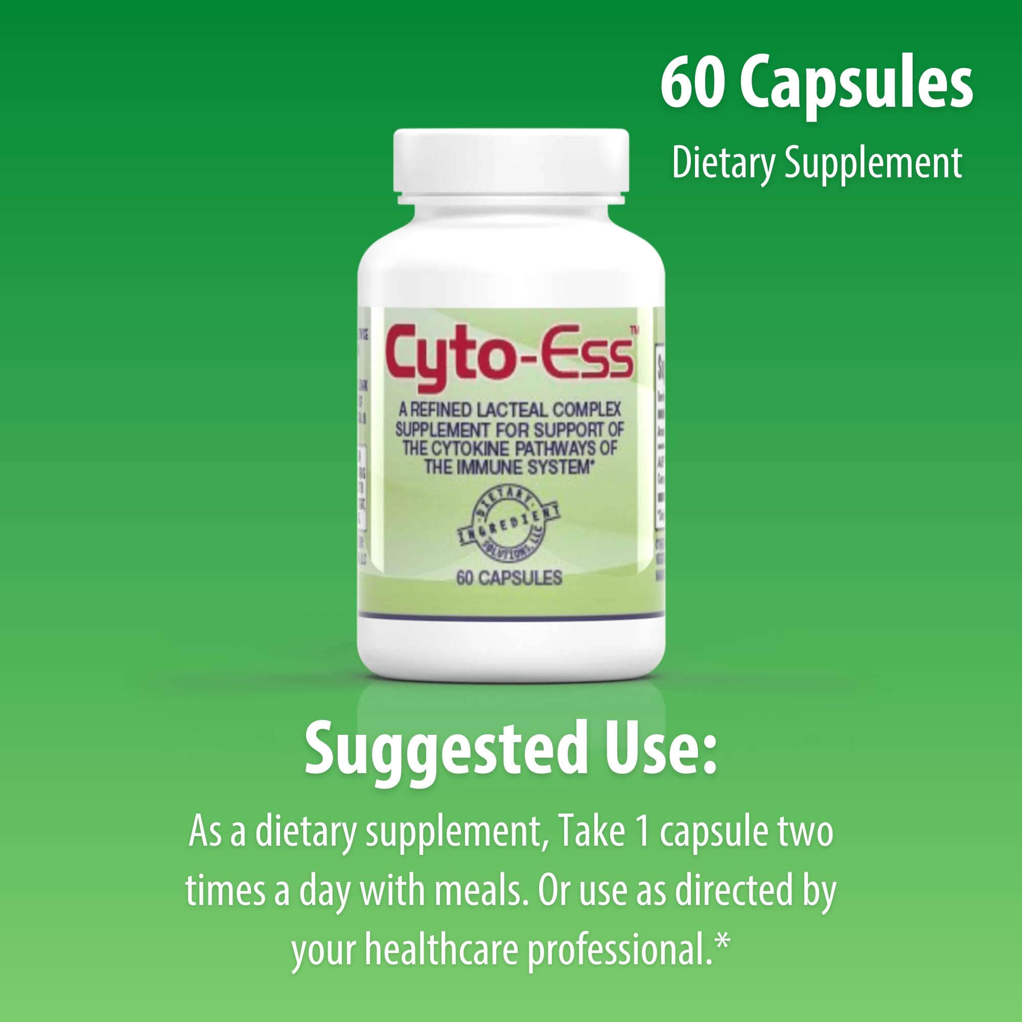Jigsaw Health Cyto-Ess benefit graphic suggesting general immune support