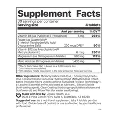 MagSRT tablets close-up showing easy daily use for balanced energy