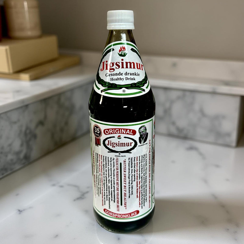 Jigsimur natural health drink 750ml group serve invites sharing wellness moments.