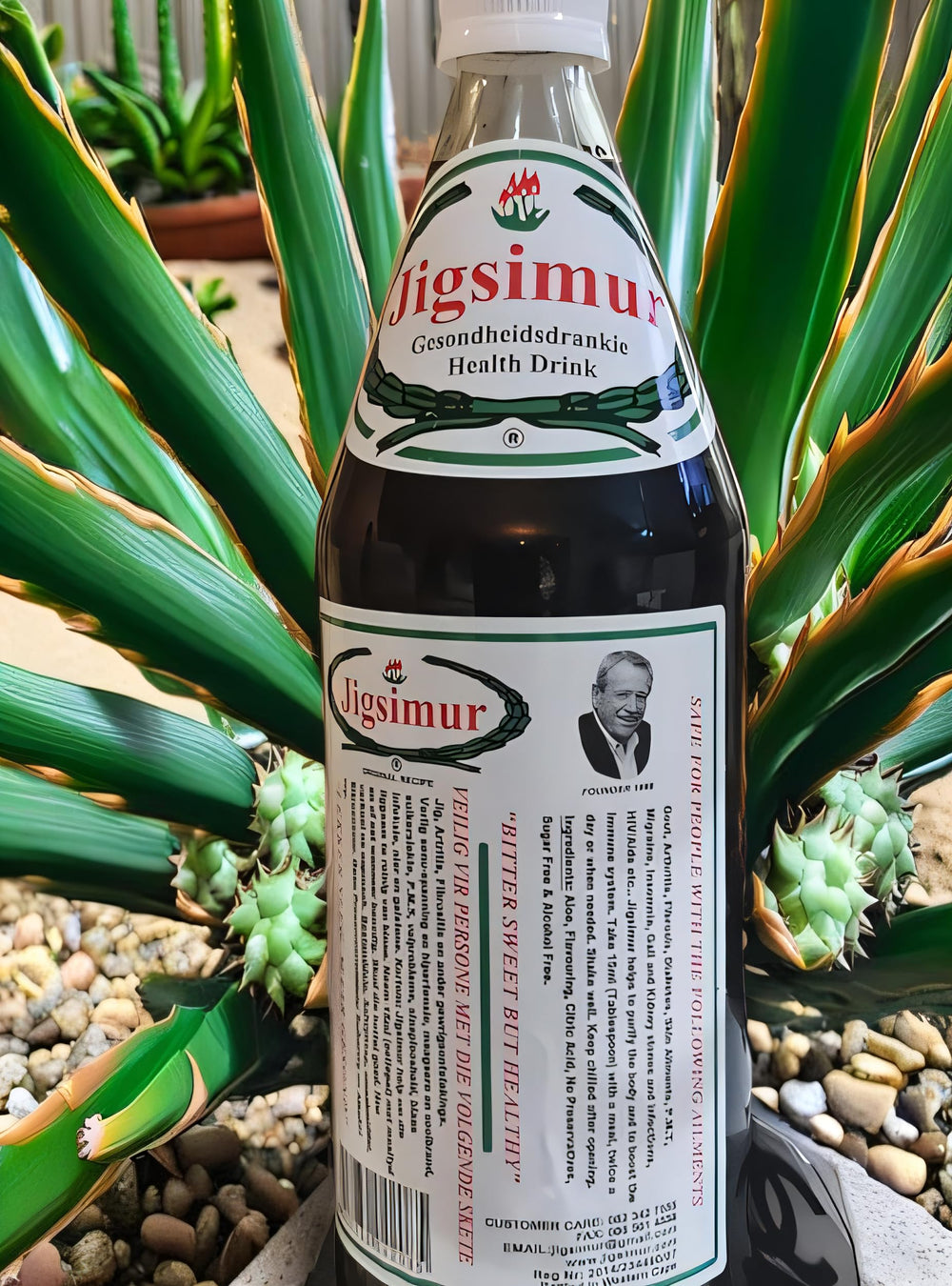 Jigsimur natural health drink 750ml unopened bottle signals freshness and vitality.