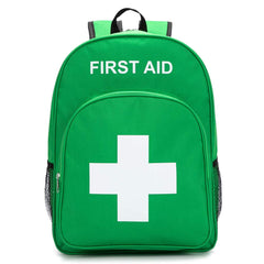 Jipemtra red emergency bag side pocket for organized storage of essentials during activities