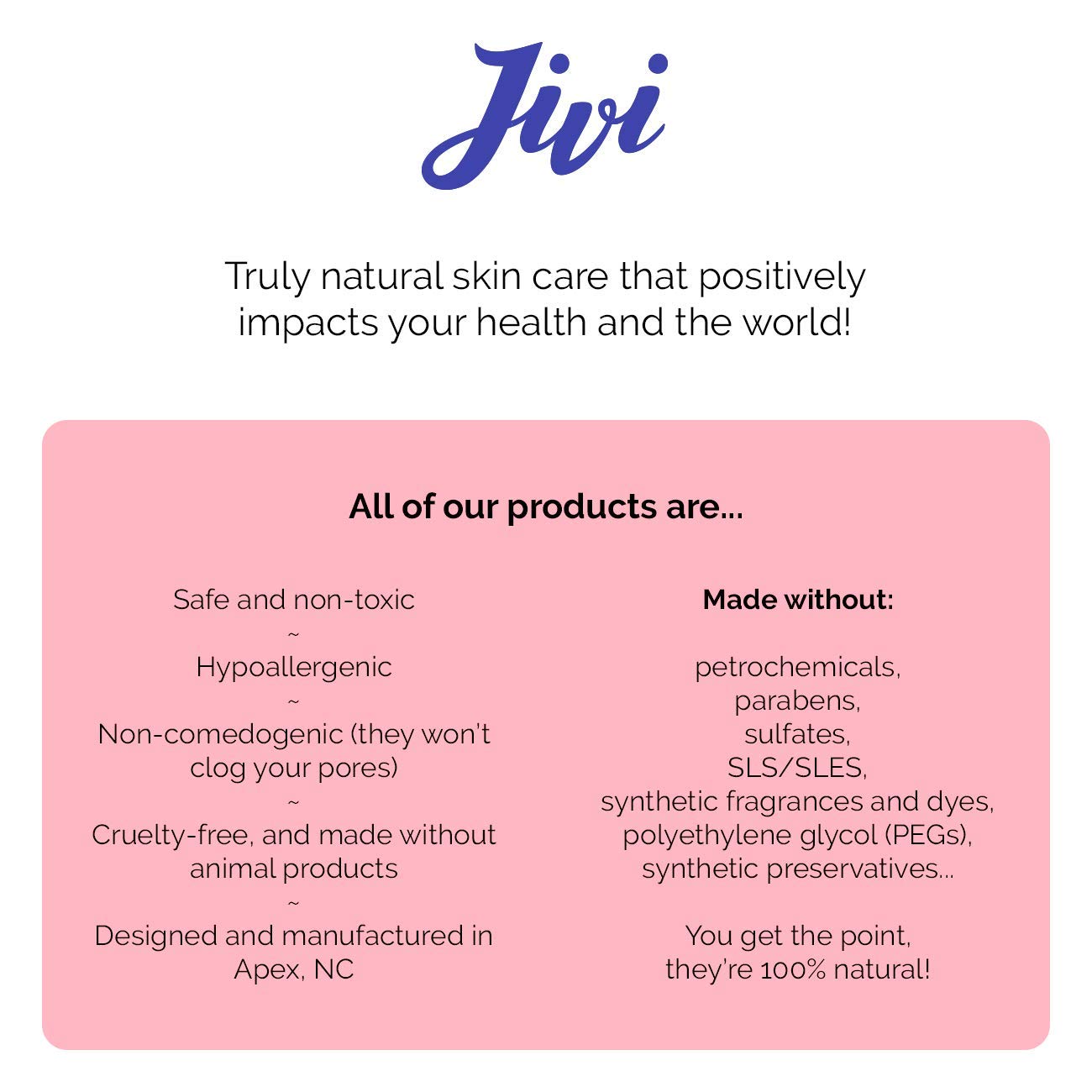 Ingredients list shows tea tree oil and olive leaf in the formula
