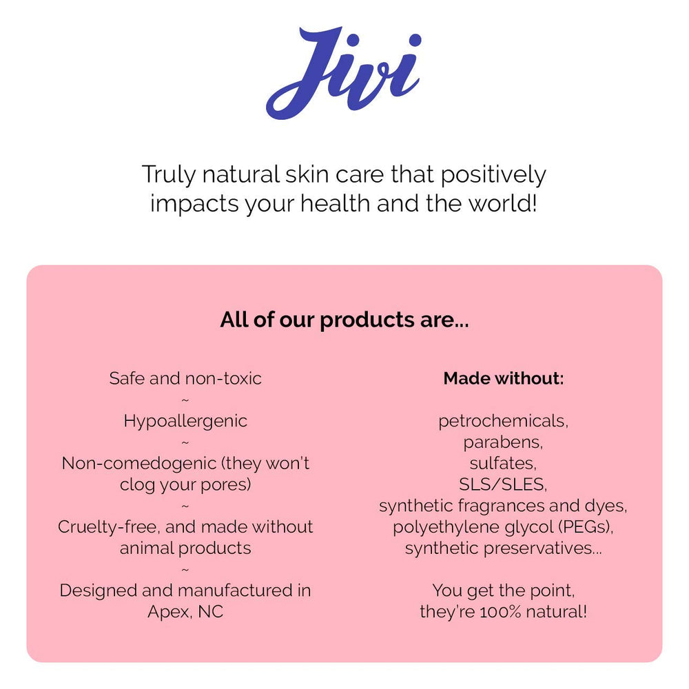 Ingredients list shows tea tree oil and olive leaf in the formula