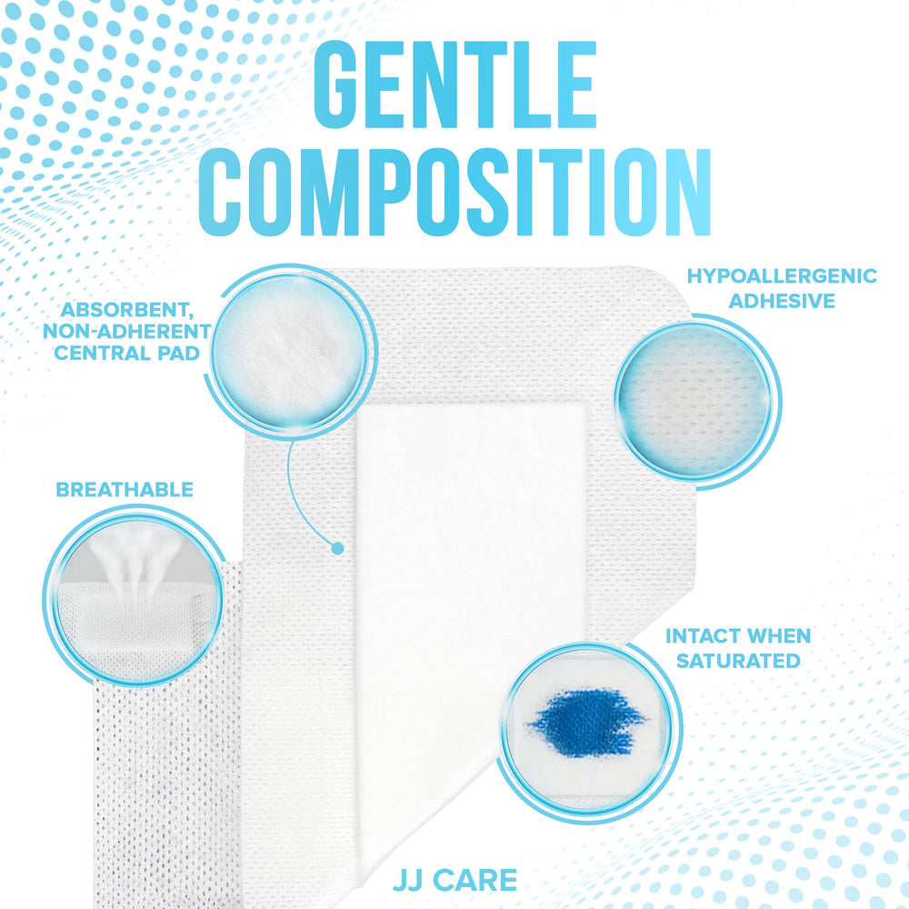 JJ CARE ultra-absorbent center pad manages light drainage comfortably.