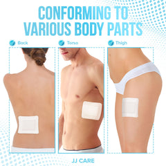 JJ CARE sterile individually wrapped dressings prioritize hygiene and convenience