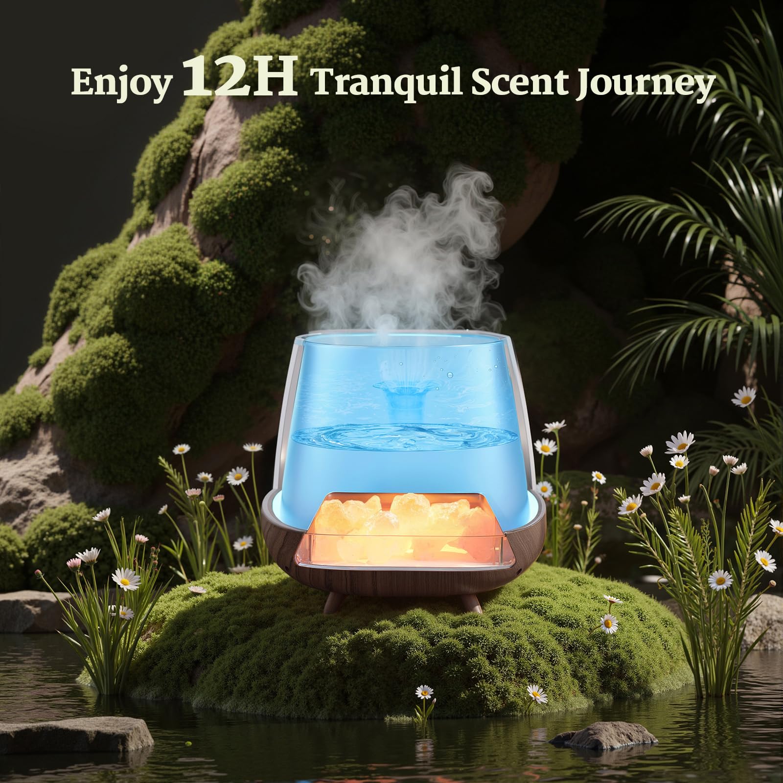 jjnjjn aromatic diffuser ideal for yoga and relaxation spaces