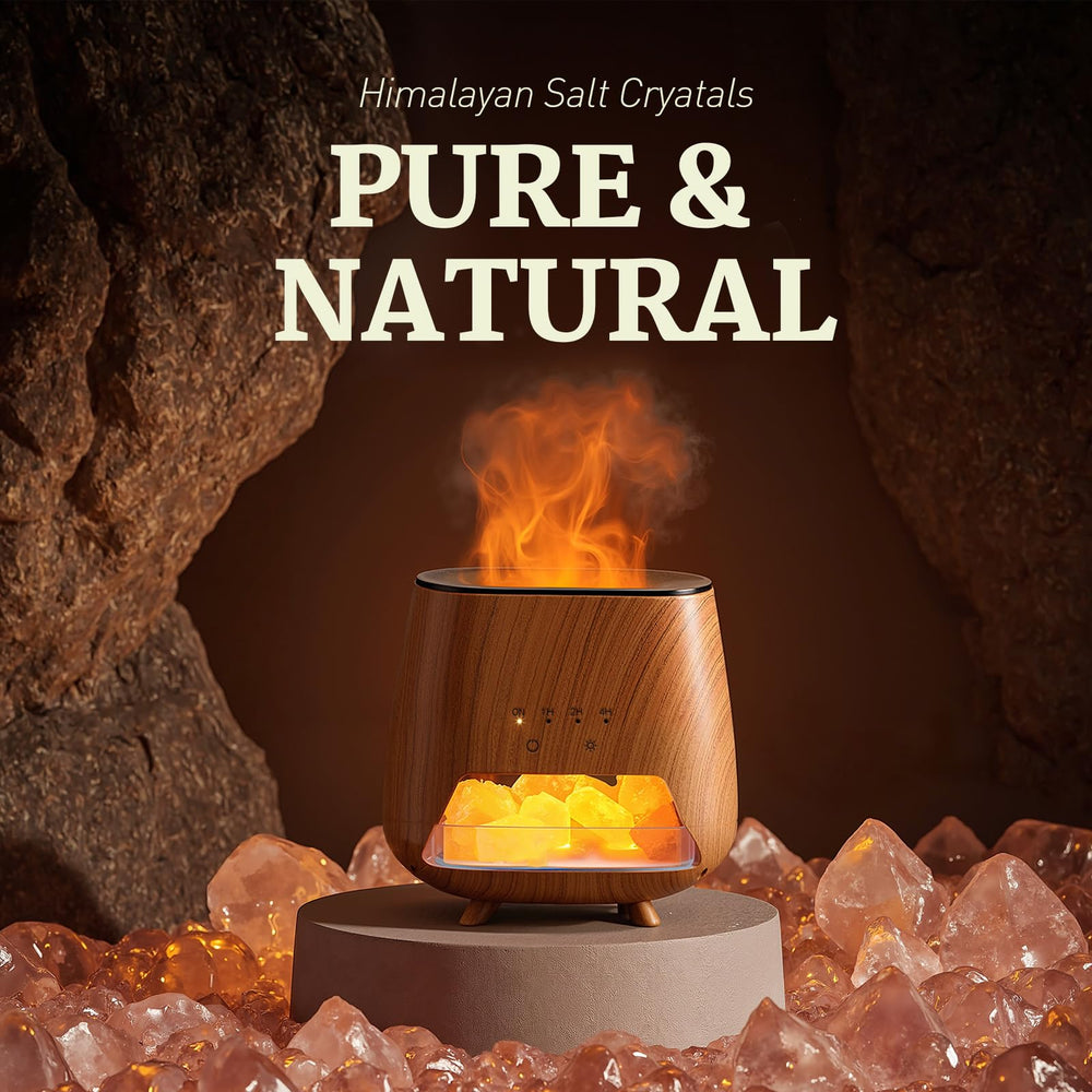 JJNJJN wood-grain aroma diffuser blends with home decor.