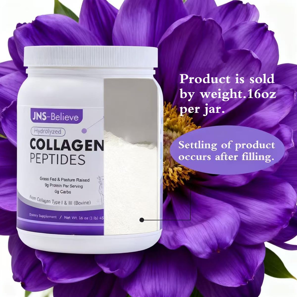 JNS-Believe product contains no hormones or antibiotics for purer ingredients.