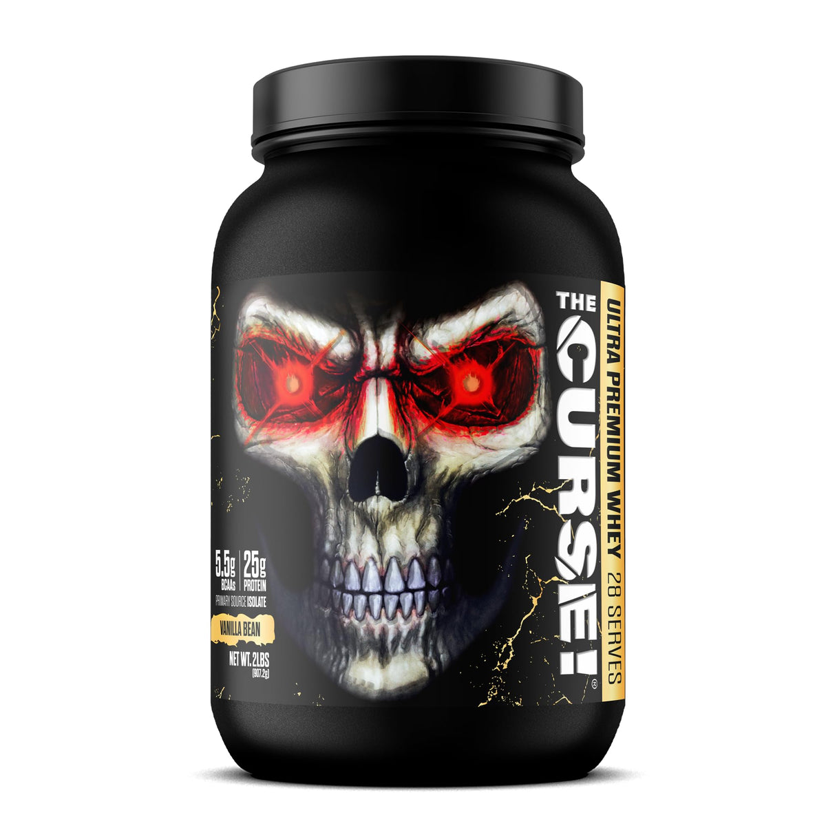 JNX SPORTS The Curse! Vanilla Bean tub for lean muscle support.