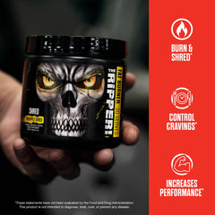 JNX SPORTS The Ripper! label closeup highlights vegan and sugar-free formula