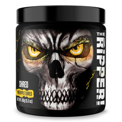 JNX Sports The Ripper Pineapple Shred bottle, a thermogenic fat burner for workouts.