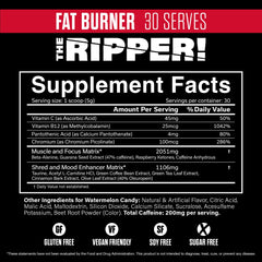 The Ripper! scoop demonstrates consistent portions for reliable dosing before training