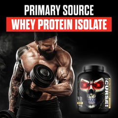 Creamy Vanilla Bean shake made with The Curse! whey