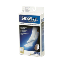 Jobst SensiFoot diabetic socks, closed-toe back view, cushioned daily protection and odor control.